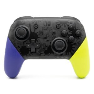 Custom "Splat & Schematic" Nintendo Switch Pro Controller